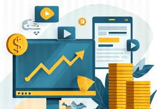 Money bag icon representing content monetization