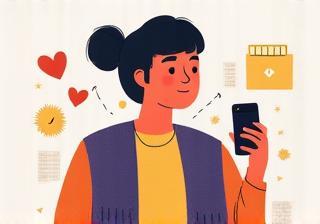 Person recording selfie video representing blogging and vlogging strategy